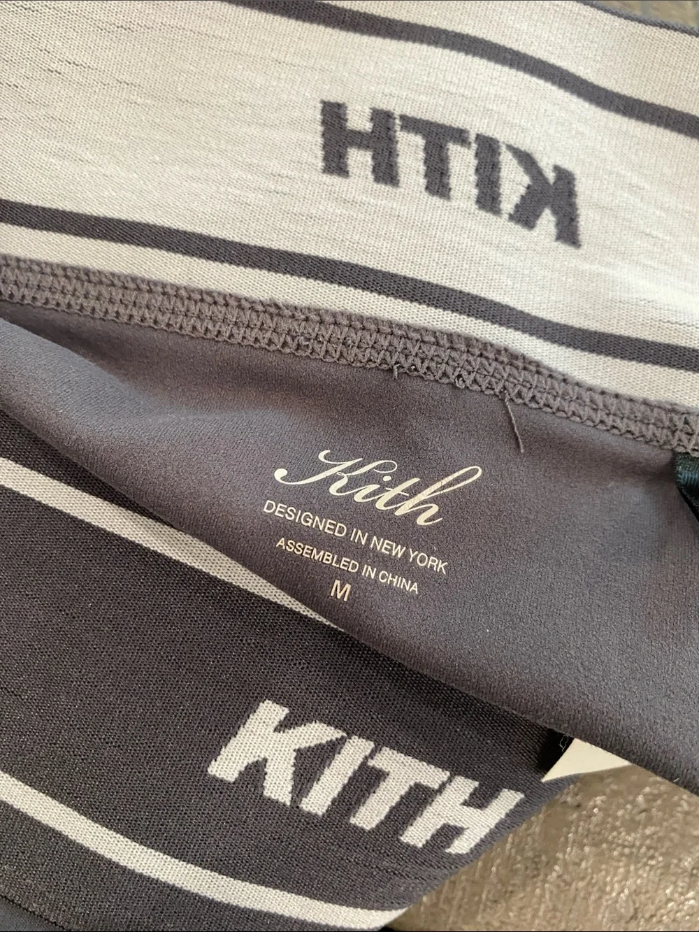 Kith Women’s Charcoal Gray Performance Joggers